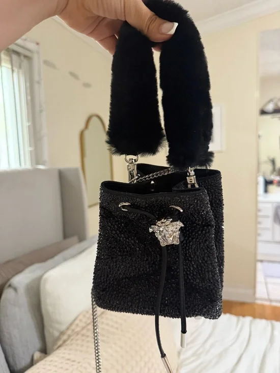 La Medusa Crystal Mini Bucket Bag - Picture 6 of 9